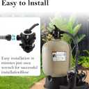 155710 Pool Pump to Filter Hose Assembly for Pentair Sand Dollar and Sta-Rite Cristal-Flo II Filter compatible with Pool and Spa Sand Ground Pool Pump to Filter Hose (30" Length)
