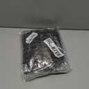 Artoid Mode 3Pcs Black Gold Gauze Table Runner 120 Inch 10FT, Glitter Metallic Foil Sheer Dining Wedding Anniversary Holiday Birthday Table Decor for Home Party