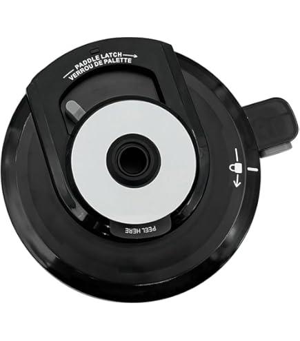 Ninja Creami Lid Replacement Outer Bowl Lid for Ninja NC301 Ice Cream Maker, Creami Replacement Parts Accessories Compatible Model NC299AMZ / NC301 / NC300 / NC201 / NC101 Series (NO Paddle)