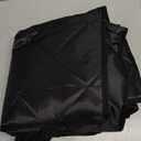 MyLifeUNIT Pizza Bag for Delivery, Thermal Insulated Pizza and Food Delivery Bag, 20" x 20" x 14" Pizza Warmer Bag, Holds 6-7 Large 18" Pizza Boxes, Hot Pizza Carrier Insulated Bags Black