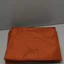 Fitable Rust Tablecloths for Rectangle Tables, 6 Pack - 70 x 120 Inches - Reusable and Washable Fall Table Clothes for 6-8 Ft Tables, Polyester Fabric Table Covers for Wedding, Party, Banquet