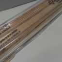 LazBlinds No Tools No Drill Cordless Bamboo Roman Shades, Light Filtering Window Treatment, Roll Up Bamboo Blinds for Windows 34.5'' W x 48'' H, Ceylon Light Russet