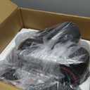 Under Desk Elliptical Machine, Electric Seated Pedal Exerciser, Mini Elliptical Leg Exerciser with Remoter, 12 Level Speeds, Forward & Reverse Direction, Manual & Auto Mode for Home Office