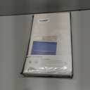 100% Blackout Shield Linen Blackout Curtains for Bedroom 84 Inches Long, Back Tab/Rod Pocket Living Room Drapes, Thermal Insulated Blackout Curtains 2 Panels Set, 50" W x 84" L, Cream