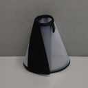 Dog Cone Collar Adjustable After Surgery, Comfortable Pet Recovery Collar & Cone for Large Medium Small Dogs, Elizabethan Dog Neck Collar Plastic Practical （L）