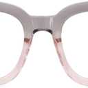 Madison Avenue Oversized Blue Light Blocking Glasses for Women Fashion Blue Light Blockers Anti Eyestrain & UV Protection Computer Eyeglasses (Gradient Purple)