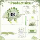 Kosiz 65 Pcs Dinosaur Baby Shower Guest Book Alternative for 60 Guests