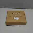 FUTEI Black White Decorative Throw Pillow Covers 12x20 Inch Set of 2,Soft Geometric Textured Faux Cashmere Pillow Case,Modern Home Decor for Couch Bed Living Room