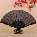 3 x Boots on The Ground Hand Fan for Line Dancing, Black Folding Fan for Stage Performance, Outdoor Events, Travel Casual Use, Stylish Lightweight Handheld Fan, Decorative Folding Hand Fan for Wall Decor