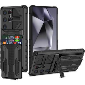 Samsung Galaxy S24 Case with Kickstand, Military Grade Full Body Shockproof Case for S24 Ultra 6.8''