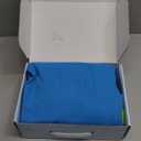 OUTREE Kids Pod Swing Seat, Cotton Child Hammock Swing Chair, Sensory Swing for Indoor and Outdoor Use, Blue