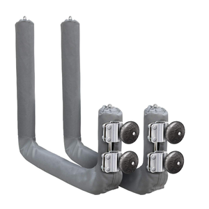 Magma R10-626-20 Kayak & SUP Rack, Round Rail Mount, Stainless Steel, 20"
Secure kayak & paddle board storage for boats. Round rail mount, padded arms, quick-release, adjustable. Durable construction