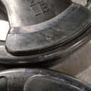 Fitvids Olympic 2-Inch Cast Iron Plate Weight Plate for Strength Training and Weightlifting, Rubber Coated Style, 25LB Pair