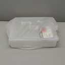 ArtBin 6955RL Super Satchel Compartment Box Clear Craft Organizer Storage Case - Rose Gold