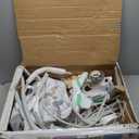 Ingenuity InLighten 2-in-1 Soothing Baby Swing & Rocker - Vibrating Swivel Infant Seat, Soothing Sounds, Lights - Remy