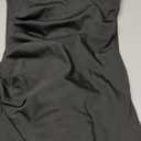 ABYOVRT Women Formal Dresses Sleeveless Bodycon Ruched High Slit Sexy Maxi Dress Cocktail Prom Size Small
