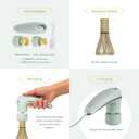 Matcha Mate Electric Powered Bamboo Whisk - Traditional Whisking with Electronic Precision - Rechargeable Portable Tea Frother, Stirrer, Mixer, Making Machine Set Accessories Kit - Gift (Gift Set)