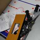 Point Games 3 in 1 Small Multi Game Set, Foosball, Air Hockey, Table Tennis - Portable Mini Arcade Table for Easy Carry - Perfect Arcade Gift for Children - Recommended Age 3+