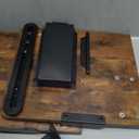 Ergonomics Desk Extender Tray, 25.6"x11.4" Large Size Foldable Keyboard Extender Tray Clamp On, Armrest Support for Home and Office (Wood)
