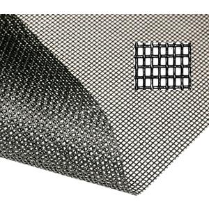Tooltriz Pet Proof Window Screen Replacement, 48 x 100" Upgraded Thicken Charcoal Fiberglass Mesh for Sliding Pet Screen Door Repair Kit - Screen Door Protector for Dogs Patio Screen mesh