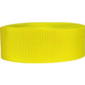 Strapworks Heavyweight Polypropylene Webbing - Heavy Duty Poly Strapping for Outdoor DIY Gear Repair, 1 Inch x 10 Yards - Yellow