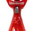 Pack of 4 Water Mist Spray Bottle Fan Portable Handheld Mister Battery Operated , Red