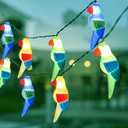 8.5FT Parrot String Lights, Plug in Parrot Fairy LED Lights with 10 Mini LED Bulbs, Outdoor Patio String Lights for Garden Home Party Decoration