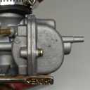 HOLATO PZ20 Carburetor Carb Air filter Fuel Line Kit for 50cc-125cc Taotao ATA-110B 125D Boulder B1 T-Force Coolster Apollo kazuma Kids ATV Four Wheeler XR70 XR80 CRF70 CRF80F Dirt Pit bike (RED)