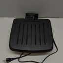 GEORGE FOREMAN Contact Submersible Grill, 5-Serving Grill - Adjustable Temperature Control, Black Plates, Wash the entire grill
