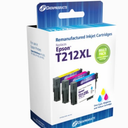 4 Pack New 220XL T220XL Ink for Epson WorkForce Black Color 220 T 220 XL Set