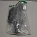 Rave Fan Bag with Cell Phone Pocket Fan Case Bag with Arm Leg Band Buckled Zippers and Hidden Zipper Pocket for Music Raves and Circuit Party (Glitter Black)