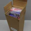 Magnetic Socket Organizer, 4-Pack Metric SAE Holder Set 1/4", 3/8" Drive Socket Trays, Holds 108 Pcs Standard and Deep Size Sockets(Socket not Included)