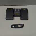 Donner Wireless Bluetooth Page Turner Pedal for iPad Tablets Phone Foot Pedal Rechargeable,Black