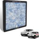 BestEvMod Air Filter Gen2 Compatible with Rivian R1T & R1S 2025 2026 Accessories Replacement Air Filter HEPA H14 Activated Fit Gen 2 