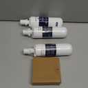 GLACIER FRESH for LG LT700P Refrigerator Water Filter, Replacement for LT700PC, ADQ36006101, ADQ36006102, RWF1200A, Kenmore 9690, AGF80300801, LFXC24726S, LMXS27626S and LT120F Air Filters, 3 Packs
