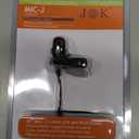 J K Pro Lavalier Lapel Microphone MIC-J 017 Unidirectional Condenser Microphone Compatible With Shure Wireless Transmitter Mini XLR Ta4f Plug