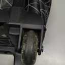 Rolling Shopping Bag, Small Shopping Cart with Wheels,Collapsible Portable Waterproof Tote for Market & Grocery RunsGift for Women & Seniors(Black&Expandable Bag)