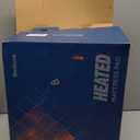 Bedsure Heated Mattress Pad Queen - Bed Warmer with Memory & Preheat Functions, 12-Hour Auto Off & 10 Heat Settings, Dual Controllers, Fast Heating, Brushed Electric Mattress Pad Queen, 60"x80"