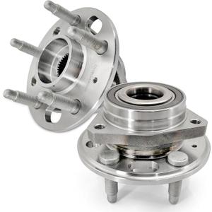 Pair 513288 Front or Rear Wheel Bearing Hub Assembly Compatible with Chevy Malibu 2013-2015 Impala 14-17 20, for Cadillac CTS XTS 13-17, for Buick Lacrosse Regal 11-17, for GMC Terrain 10-17, 5 Lugs (OE Size)