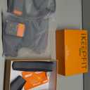 Cordless Knee Massager with Heat Vibration for Pain Relief, MAXwarm 4.0[2026 Upgraded] - Electric Heated Knee Brace with 5 Heat Levels and 3 Massage Mode, Gifts for Men Women (Grey, Pair)