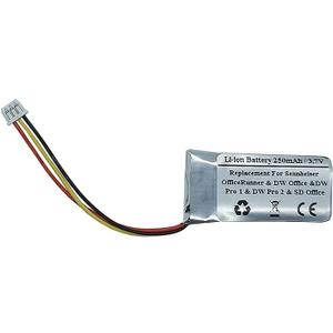 2 x 250mAh 3.7V Replacement Battery For Sennheise r OfficeRunner, DW Office, DW Pro1, DW Pro2, DW Pro2 ML, DW Office ML, SD Office, SD Office ML, SD Pro1, SD Pro1 ML, SD Pro2, SD Pro2 ML, MB Pro series