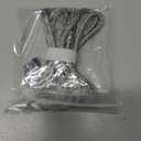 IEM Cable, 24-Core Silver-Plated Headphone Upgrade Cable, 1.25m, with 4.4mm and 3.5mm Plugs, Suitable for Gaming IEMs(Gray, 3.5mm 2 PIN)