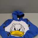 Disney Mickey Mouse Fleece Hoodie Toddler to Big Kid (10-12, Blue / White)