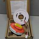 Kidde Hardwired Smoke Detector, 10-Year Battery Backup, Interconnectable, LED Warning Light Indicators, 20SA10