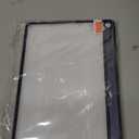 New Amazon Fire HD 10 Tablet Case(Only Fit 13th Gen, 2023 Release), Sanyetral Premium PU Leather Trifold Stand PC Clear Back Cover Case with Auto Wake/Sleep, Not for Nokia iPad Samsung -Navy Blue