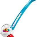 Fisher-Price Baby & Toddler Toy Corn Popper Blue Push-Along with Ball-Popping Action for Infants Ages 1+ Years, 2-Piece Assembly
