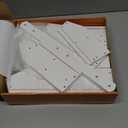 Gmtsl Bamboo Fruit Basket for Kitchen 3 Tier Fruit Bowl For Kitchen Counter, Large Fruit Holder With Banana Hangers, Idea For Vegetable Storage, Bread Display, Snack Organizer(White)