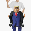 Morph Costumes Kids American President Costume Ride On Halloween Piggyback Costume