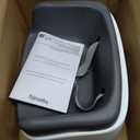 Ingenuity SmartClean Toddler Booster Seat for Kitchen Chair – Lightweight for on-the-go, Easy-Clean, 3-Point Harness Strap – Booster Seat for Dining Table, Slate