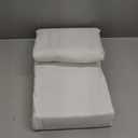 Bedsure Bright White Duvet Cover King Size - 3 Pieces Prewashed Cotton-Like Extra Soft Bedding Set, Includes 1 Duvet Cover 104x90 Inches with Zipper Closure & 2 Pillow Shams, Comforter Not Included